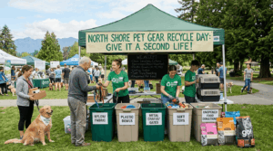 Recycling and repurposing pet gear and equipment sustainably