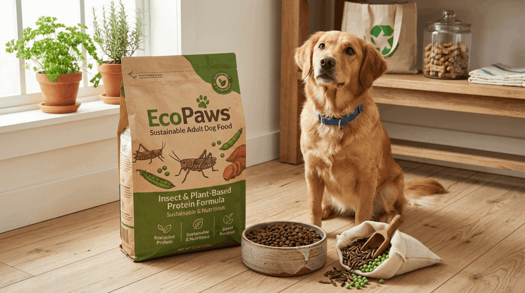 Sustainable protein sources for environmentally friendly pet nutrition